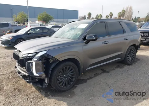 2023 Hyundai Palisade Calligraphy z USA, uszkodzony, nr VIN KM8R74GE2PU593502
